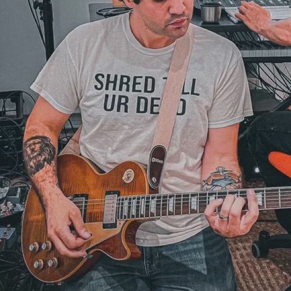 SHRED TILL UR DEAD Novelty crew neck - Picture 2 of 6